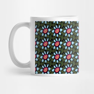 Daisy Flower Pattern Mug